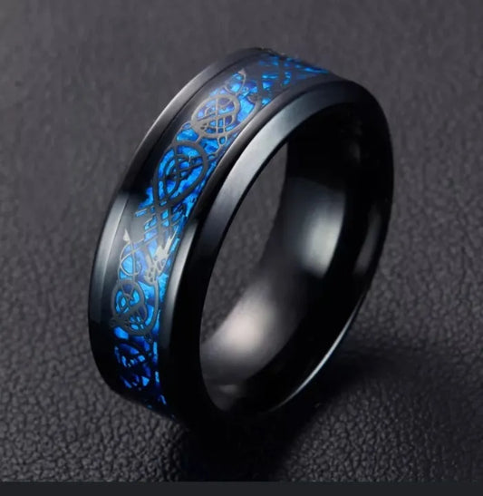 Stainless Steel Dragon Rings
