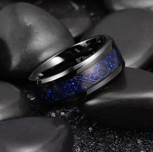 Stainless Steel Dragon Rings