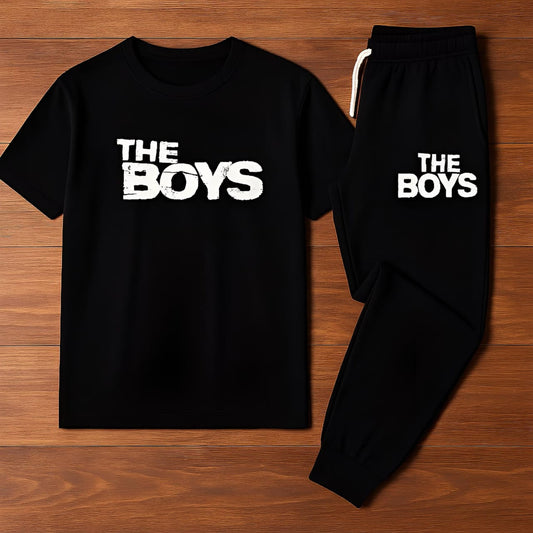 The boys summer tracksuit for men