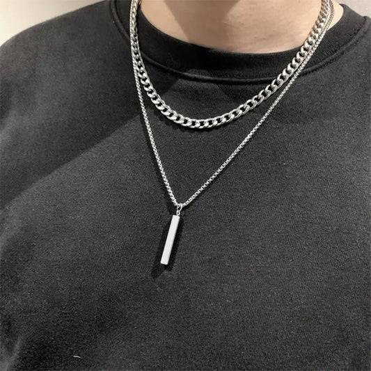 3D Vertical Necklace